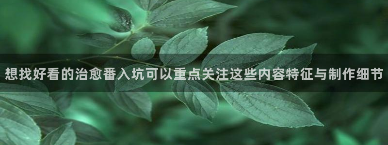 漫岛动漫官网版：想找好看的治愈番入坑可以重点关注这些内容特征与制作细节